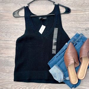 NWT Open Stitch Tank